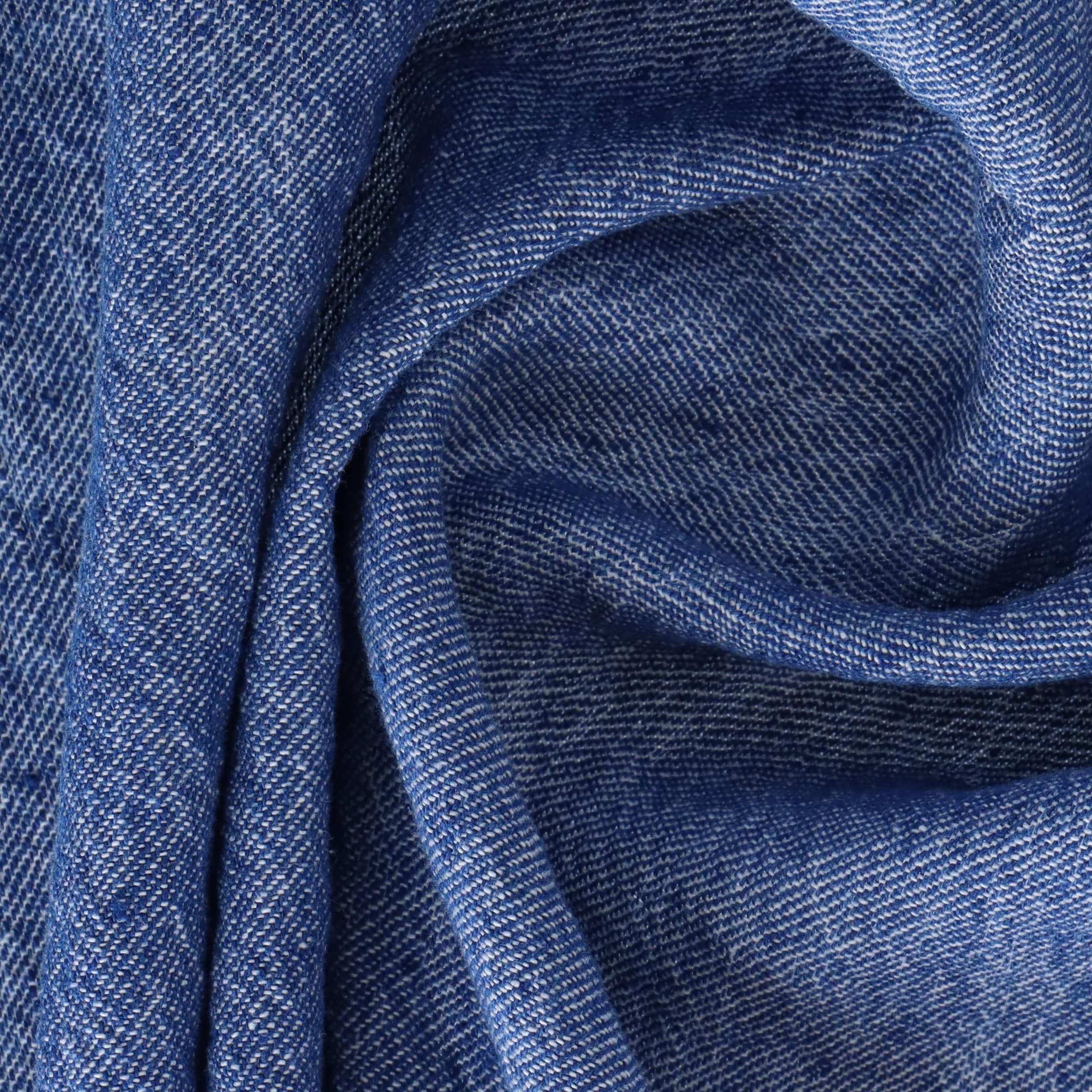 LINEN/COTTON　YARNDIED　FABRIC