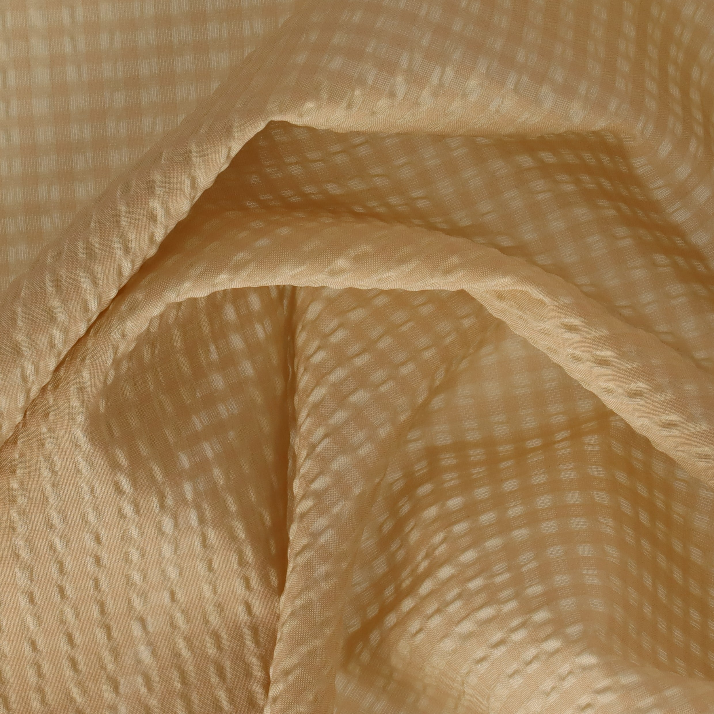 Recycled Nylon Seer sucker Check